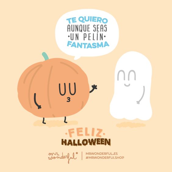 feliz-dia-de-halloween-frases-dia-de-brujas-de-miedo-cortas-ingles-español-facebook-12  | Imágenes Bonitas Gratis
